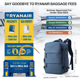 Kylethomasw Travel Backpack Short Distance Airplane Ryanair Cabin Bag 40x20x25 Backpack Women Men leisure School Laptop Bag Carry on Luggage