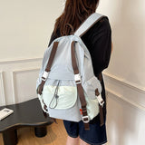 KYLETHOMASW  -  Women's Soft Big Cloth Backpacks New in Fashion Summer Backpack Girls School Book Bag Cute Travel Back Pack