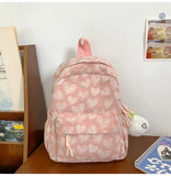 KYLETHOMASW  -  Heart School Backpack High Capaci Mochila Student Mochilas Teenage Girls Bag Portable Lightweighte Bolsas Feminina Backpacks