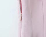 KYLETHOMASW  -  Sexy Spaghetti Straps Black Pink Mini Dress Women Pleated Hem Patchwork A-line Slim Summer Dresses Party Robe