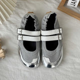KYLETHOMASW  -  Autumn New Ballet Sports Mary Jane Retro Shoes for Women Design Sense Single Shoes for Women