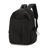 KYLETHOMASW  -  Unisex Fashion Computer Backpack Large Capacity Solid Color Student Schoolbag Zipper Casual Travel Shoulder Bag Women