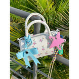 KYLETHOMASW  -  Summer Hot Girls Floral Y2k Hand Bag Women Harajuku Cylinder Handle Messenger Bag Purse Female Dopamine Crossbody Bags
