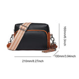 KYLETHOMASW  -  Women Zipper Satchel Bag Genuine Leather Handbag Purse Adjustable Strap Trendy Crossbody Purse Travel Sling Bag Commuting Bag