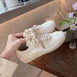 KYLETHOMASW  -  Women's Shoes Fashion Genuine Leather Casual Shoes for Woman New Korean Version Chunky Sneakers Designer Shoes Zapatos De Mujer
