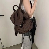 KYLETHOMASW  -  High Capaci Drawstring Bag New Trend Commuter Mochila Lazy Commuter Mochilas Mujer Backpacks Backpack Korean Bags for Woman
