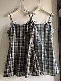 KYLETHOMASW  -  2025 French Retro Style Camisole Women Summer New Design Niche Bow Tie Sweet Cute Short Sleeveless Dress Girl