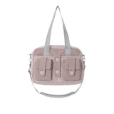 KYLETHOMASW  -  Harajuku Grey Casual Handbag Women High Street Pocket Chic Y2k Shoulder Bags Purse Female Retro Crossbody Bags Aesthetic