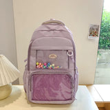 KYLETHOMASW  -  Cute Girl Small Appetite Transparent Ita Bag Female Korean All-match Students' Transparent Display Large-capacity Shoulder Bags