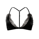 KYLETHOMASW  -  New Cozy Intimates Women Silk Bras,  93%Silk 7%Spandex, Triangle Cup, Wire Free, Front Closure, Thin Padded Bra