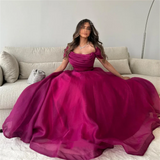 KIylethomasw Long Elegant Evening Dress Party Dresses Women Robe Prom Dresses 2024 Dubai Evening Dress for Luxury Wedding Formal Occasion New