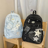 KYLETHOMASW  -  Star Polka Dots Ita Bag Large Capaci Mochila Student Mochilas Mujer Fashion Backpacks Casual Backpack Daily Bolsas Feminina
