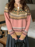 KYLETHOMASW  -  Sweet Women Sweaters Retro Knitted New Slim Pullovers Fashion 2025 Casual OL Daily Office Lady Winter Gentle