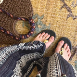 KYLETHOMASW  -  Low Heels Women Slippers Shoes Summer 2025 Sexy Beach Clip Toe Dress Flip Flop Designer Sandals Bohemia Outside Walking Slides