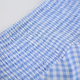 KYLETHOMASW  -  New Fashion Pure Desire Plaid Skirt Women's Waist Slim Fit Hot Girl Fishtail