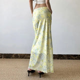 KYLETHOMASW  -  New Fashionable Floral Skirt Sexy Hot Girl