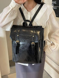 KYLETHOMASW  -  Women's Backpack Large Capacity Retro Lightweight Casual Fashion Water All-match Shoulder Bag Anti-theft Handbag
