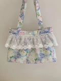 KYLETHOMASW  -  Versatile Flower Lace Underarm Bag for Women 2025 New Large Capacity Casual Versatile Handbag Commuter Bags