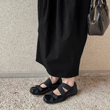 KYLETHOMASW  -  Women's Ballet Flats Shoes Woman Spring Summer 2025 Casual Sneakers Sandals Fashion Barefoot Ballerina Comfortable Elegant Pumps