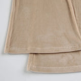 KYLETHOMASW  -  Skin tone, low waist, three-dimensional bow tie, wide leg pants, temperament, velvet drape, casual pants