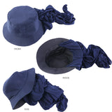 Kylethomasw New Muslim Women Bucket Hat With Chiffon Hijabs Bonnet Ready To Wear Instant Hijab Islam Headscarf Shawls Wrap Turban Headwear