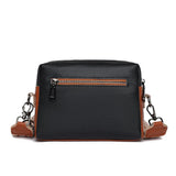 KYLETHOMASW  -  Women Zipper Satchel Bag Genuine Leather Handbag Purse Adjustable Strap Trendy Crossbody Purse Travel Sling Bag Commuting Bag