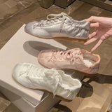 KYLETHOMASW  -  New Womens Shoes Sweet Retro Lace Casual Shoes for Woman Exquisite Round Head Sneakers Fashion Designer Shoes Zapatos Mujer