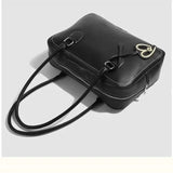 KYLETHOMASW  -  Vintage Coffee Handbag Wallet Women Retro Jk Uniform Large Capacity Tote Bag Female Harajuku Shoulder Bowling Bag