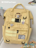 KYLETHOMASW  -  College Style All-match Student Backpack Female Korean Version of The Large-capacity Bag Junior High School Students Backpack