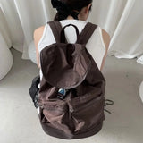 KYLETHOMASW  -  High Capaci Drawstring Bag New Trend Commuter Mochila Lazy Commuter Mochilas Mujer Backpacks Backpack Korean Bags for Woman