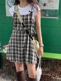 KYLETHOMASW  -  2025 French Retro Style Camisole Women Summer New Design Niche Bow Tie Sweet Cute Short Sleeveless Dress Girl