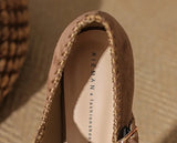 KYLETHOMASW  -  High Heeled Women Autumn New Fashion One-word Buckle with Light Mouth Pumps Womens Thick Heel Small Square Head Mary Jane Shoes