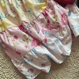 KYLETHOMASW  -  Floral Tiered Tie-Strap Mini Dress for women cute summer dresses new feminine babydoll dress sexy party dress