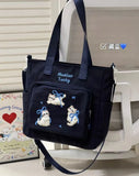 KYLETHOMASW  -  Cute Cat Bag Shoulder Crossbady Bags Preppy Style Bolsos mujer Portable Lightweighte Bolsa Multi-function Bolso Sac Femme
