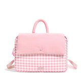 KYLETHOMASW  -  Women Y2k Aesthetic Kawaii Sweet Backpacks Contrast Color Plaid 16 Inch Laptop Bags Fashion Casual Preppy Schoolbags Japanese