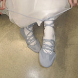 KYLETHOMASW  -  Korean Style Mary Jane Shoes Women's Sporty Thick Bottom Slip-On Shoes Rubber Upgraded Version New Model