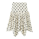KYLETHOMASW  -  Summer New Hot Selling Polka Dot Irregular Skirt Design Sense Half Skirt for Women