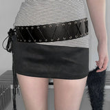 KYLETHOMASW  -  Western style retro personalized tassel strap with corns belt, niche and versatile, fashionable waist cinching and slimming belt