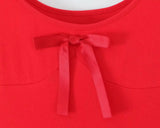 KYLETHOMASW  -  Pretty Girl O Neck Sleeveless Bow Bud Mini Dress Women Fit And Flare Slim Summer Dresses Red White Tank Sexy Sweet Robe