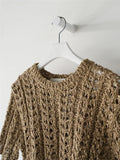 KYLETHOMASW  -  Summer Hollow Out Korean Women's Short Shirts O-Neck Bohemian Short Sleeve Knitted Sexy Tops Female
