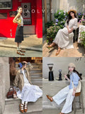 KYLETHOMASW  -  Retro Mary Jane Shoes British Style Pointed Toe Rivet Buckle Women's Summer Sandals Flat Bottom Beanie Shoes Girl Footwear