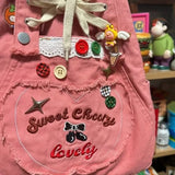KYLETHOMASW  -  Bandage Bow Button School Bag Large Capacity Mochila Kawaii Cartoon Cute Backpack Japan Style Bags for Woman New Sac Femme