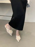 KYLETHOMASW  -  Low Shoes Cotton Fabric PU Rome Hoof Heels Rubber Low Shoes Cotton Fabric Rome Hoof Heels Rubber
