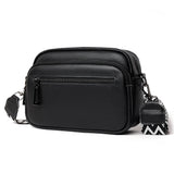 KYLETHOMASW  -  Women Crossbody Bag Casual Leather Shoulder Handbag Solid Travel Purse Vintage Adjustable Shoulder Straps Tote Bag Clutch Purse