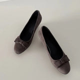 KYLETHOMASW  -  Retro Women's Mary Jane Shoes Elegant French Style High Heels for Woman Exquisite Casual Shoes Designer Shoes Zapatos De Mujer