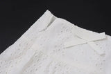 KYLETHOMASW  -  Sexy Set Women's Summer Bow Off Shoulder Short-sleeved Top A-line Short Skirt Two-piece Set Fashion Female Clothes