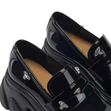 KYLETHOMASW  -  Classic Women Shoes Luxury Genuine Leather Loafers for Woman Exquisite Britain Platform Casual Shoe Designer Shoes Zapatos Mujer