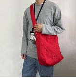 KYLETHOMASW  -  Men and Women Streetwear Travel Crossbody Bags Korean Letter Embroidery Y2k Handbags Trendy Casual All Match Shoulder Bag Women