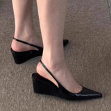 KYLETHOMASW  -  Women's Sandals Sexy Pointed Toe High Heels Shoes New Slippers Summer 2025 Designer Brand Party Dress Shoes Mujer Slides