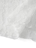 KYLETHOMASW  -  Women's Lace Crop Tops Fashion Cap Sleeve Sweetheart Neck Tie-up Front Slim Fit T-Shirts Summer Vintage Blouses